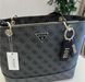 Жіноча сумка шопер Guess (866530), стильна сумка, жіноча сумка, шопер з екошкіри, сіра сумка 866530 фото 3