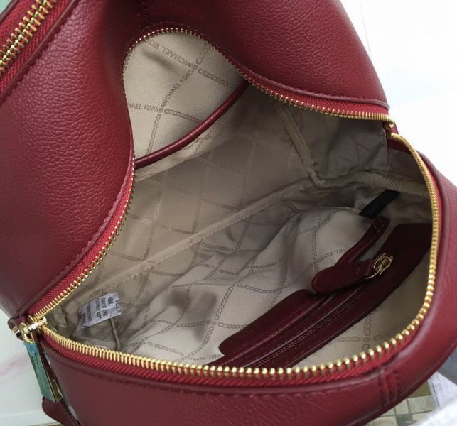 Женский рюкзак Michael Kors Rhea Zip G Bordeaux Lux 2527203633 фото