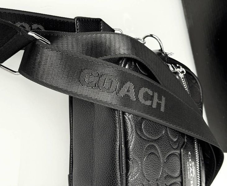 Чоловіча брендова сумка на плече Coach (1376-5) 2671133958 фото