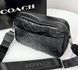 Чоловіча брендова сумка на плече Coach (1376-5) 2671133958 фото 4