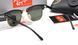 Жіночі сонцезахисні окуляри в стилі RAY BAN 3016 clubmaster black LUX 2527202456 фото 4
