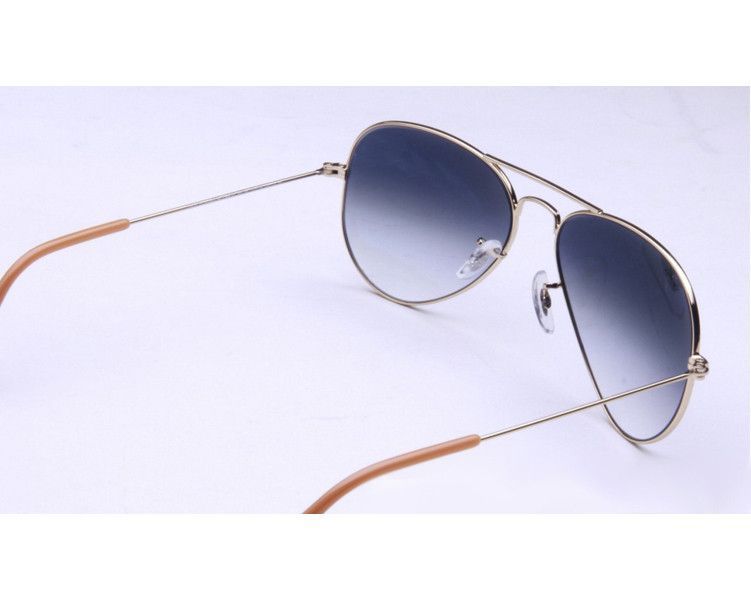 Жіночі сонцезахисні окуляри в стилі RB 3025 aviator large metal 001/32 (Lux) 2527202467 фото