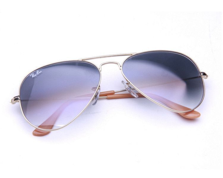 Жіночі сонцезахисні окуляри в стилі RB 3025 aviator large metal 001/32 (Lux) 2527202467 фото