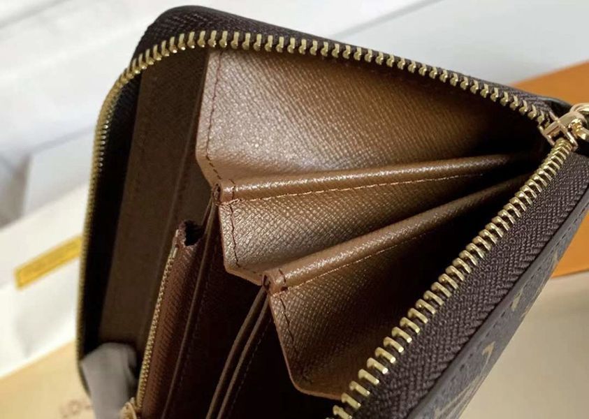 Чоловічий гаманець Louis Vuitton (60017) dark brown 2527203765 фото