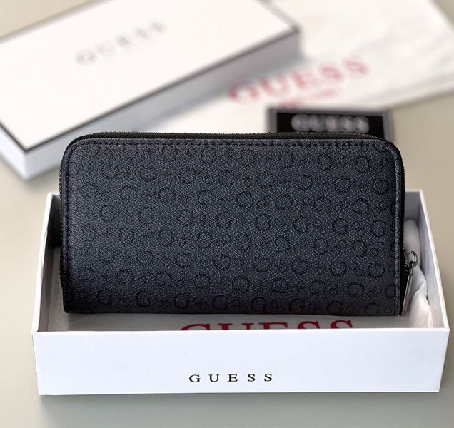 Жіночий гаманець на блискавці Guess (7595) сірий 2671133196 фото