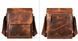 Сумка кожаная мужская средних размеров Leather Collection (7433) коричневый 2527212039 фото 6