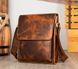 Сумка кожаная мужская средних размеров Leather Collection (7433) коричневый 2527212039 фото 1