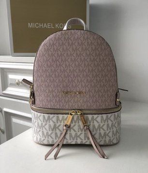 Жіночий рюкзак Michael Kors Rhea Zip Rose Lux 2527202626 фото