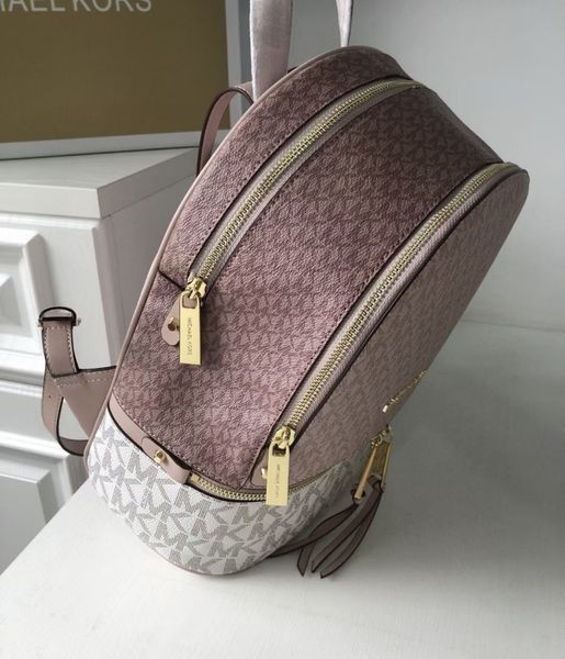 Жіночий рюкзак Michael Kors Rhea Zip Rose Lux 2527202626 фото