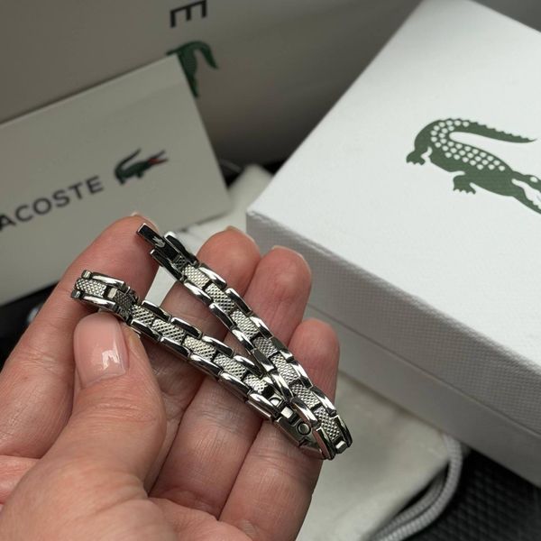 Чоловічий брендовий браслет на руку Lacoste, Лакоста (40194) 3078792940 фото
