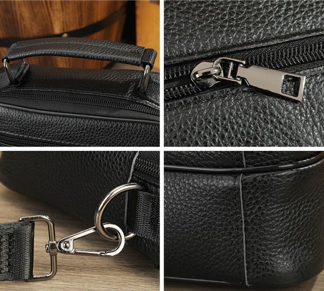 Кожаная вместительная сумка средних размеров Leather Collection (5055) 2527212042 фото