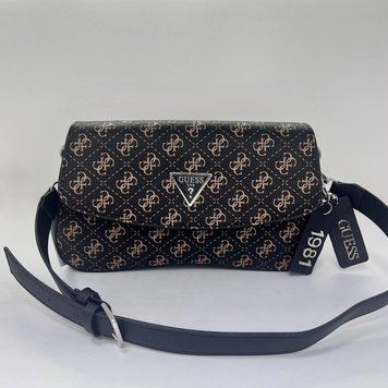 Женская сумочка на плечо Guess (813019) brown 2527210106 фото