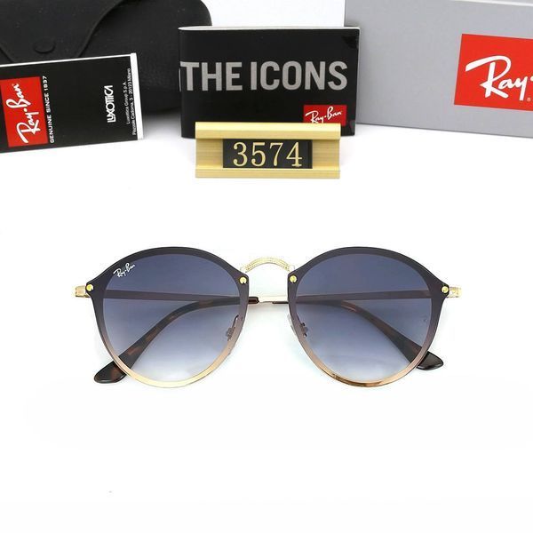 Чоловічі сонцезахисні окуляри Rb 3574 (001/XO) grey, окуляри Ray Ban, брендові окуляри, стильні окуляри для чоловіків 001/XO фото