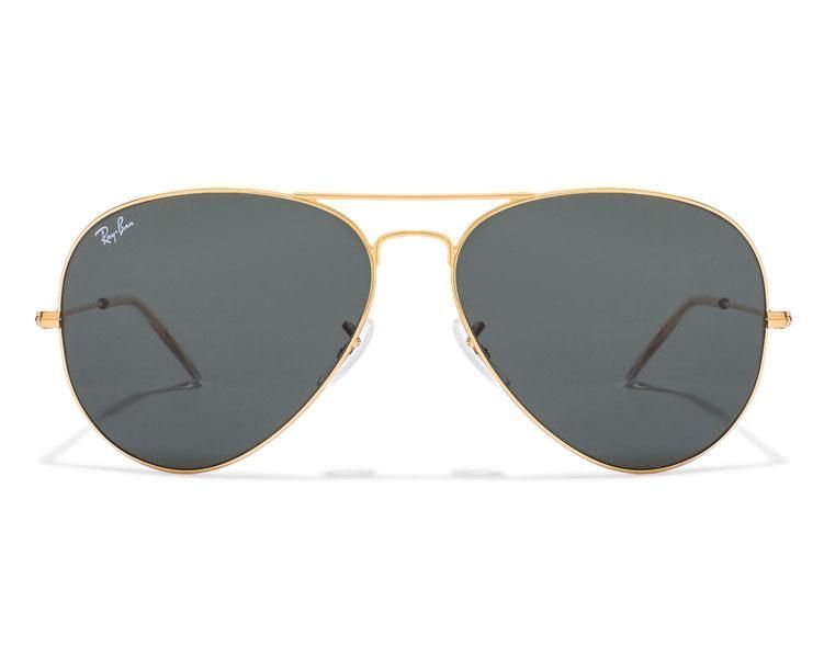 Чоловічі сонцезахисні окуляри Ray Ban Aviator 3025 (001/62) Lux, оригінальні окуляри Ray-Ban, сонцезахисні окуляри для чоловіків 001/62 фото