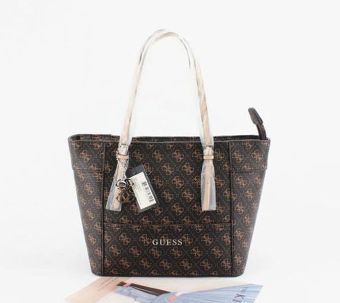 Жіноча сумка Guess (814) brown 2315014387 фото