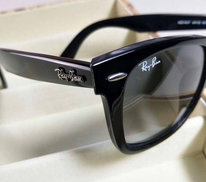 Чоловічі сонцезахисні окуляри RAY BAN Wayfarer 2140 (901/32) Lux 2527210227 фото