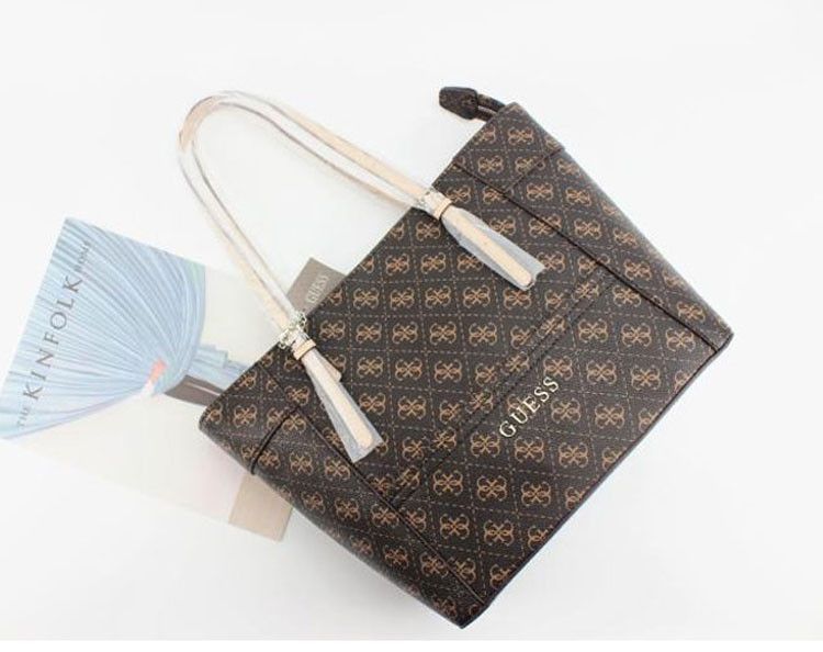 Жіноча сумка Guess (814) brown 2315014387 фото