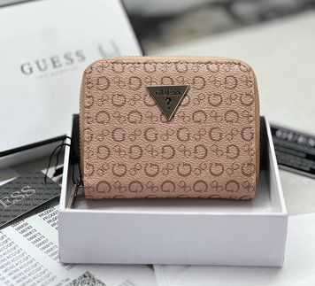 Жіночий маленький гаманець Guess (1211-1) brown 2527204354 фото