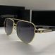 Чоловічі сонцезахисні окуляри Chrome Hearts 5078 gold 2527202634 фото 1