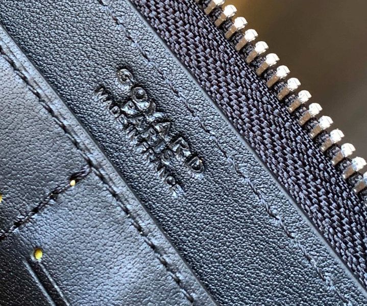 Гаманець на змійці Goyard (094) black Lux 2671133225 фото