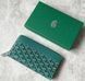 Гаманець на блискавці Goyard (094) green Lux 2671133226 фото 4
