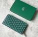 Гаманець на блискавці Goyard (094) green Lux 2671133226 фото 7