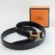 Кожаный брендовый ремень Hermes Гермес (281-1) 281-1 фото 1