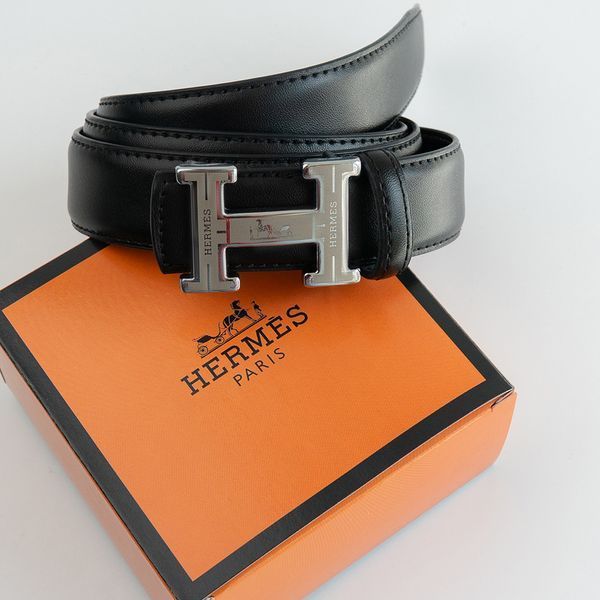 Шкіряний брендовий ремінь Hermes Гермес (281-2) 281-2 фото