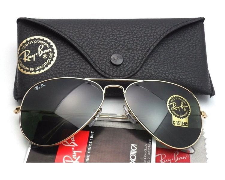 Жіночі сонцезахисні окуляри Ray Ban aviator 3026 (112) Lux 2527211957 фото