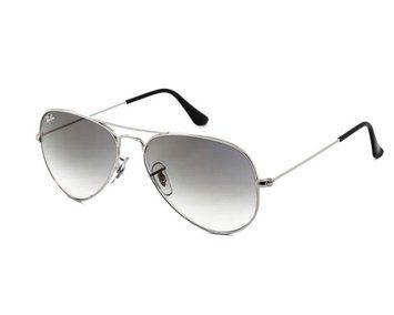 Чоловічі сонцезахисні окуляри Ray Ban aviator 3025 (003/32) Lux 2527211958 фото