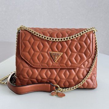 Женская сумочка Guess на плечо (787080) коричневая 2527210137 фото