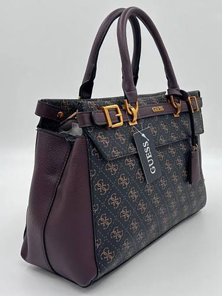 Жіноча брендова сумка Guess (842607) коричнева 2671134036 фото