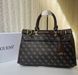 Жіноча брендова сумка Guess (842607) коричнева 2671134036 фото 1
