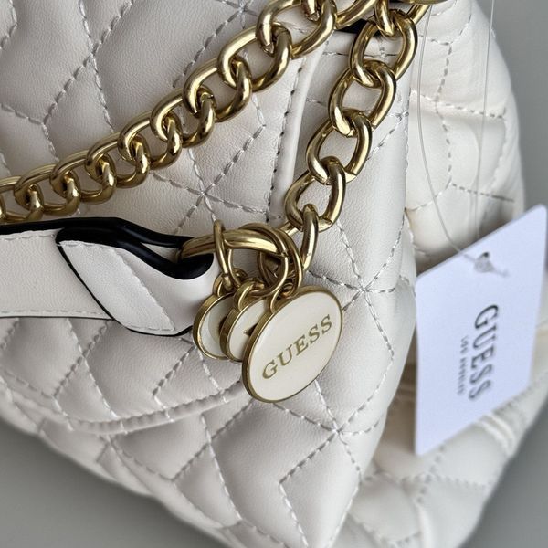 Женская сумочка Guess на плечо (787080) белая 2527210138 фото