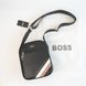 Мужская брендовая черная сумка Boss (6602) 2671134221 фото 4