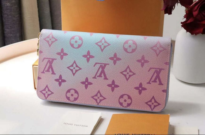 Женский брендовый кошелек LV (81340) Lux 2527203725 фото