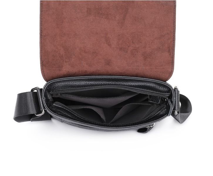 Мужская кожаная сумка с клапаном Leather Collection (5062) 2671133236 фото