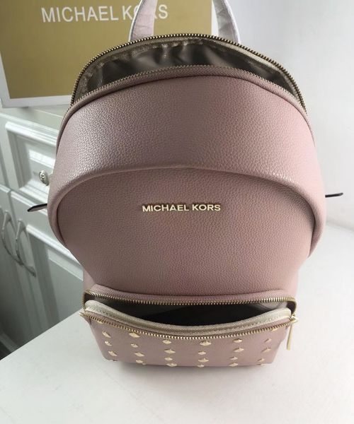 Жіночий брендовий рюкзак Michael Kors Erin pink Lux 2527203599 фото