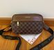 Мужская удобная сумка на плечо Guess (7514) коричневая 2671133238 фото 1