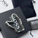 Серебряный мужской браслет на руку Boss 60033 фото 5