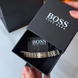 Серебряный мужской браслет на руку Boss 60033 фото 6