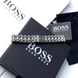 Серебряный мужской браслет на руку Boss 60033 фото 1