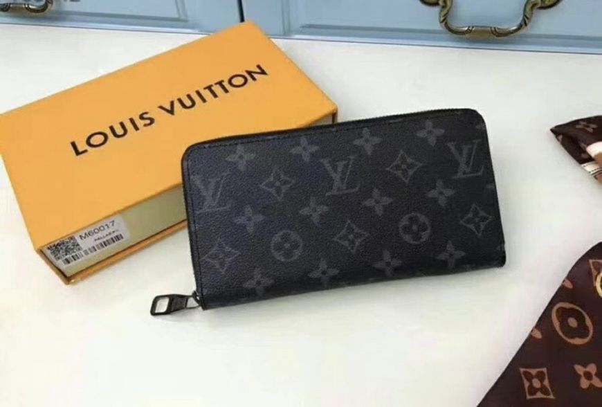 Жіночий гаманець Louis Vuitton (60017) dark grey 2527202498 фото