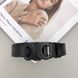 Жіночий шкіряний ремінь Celine black (3 cм) 2527205265 фото 2