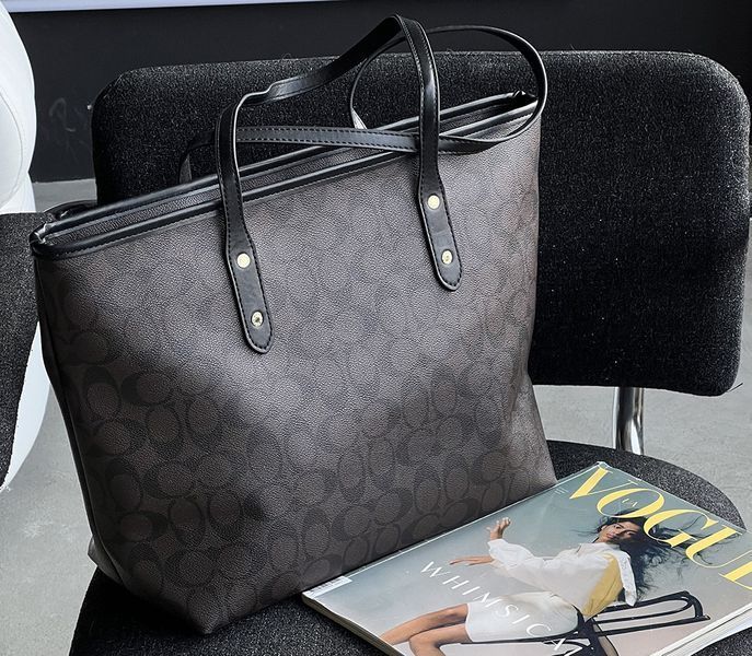 Жіноча сумка шоппер Coach City Tote коричнева 2671133254 фото