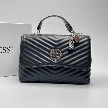 Женская сумка на плечо Guess (121) черная 2527203619 фото