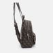 Женский брендовый рюкзак Guess (4592) коричневый 2527210159 фото 2