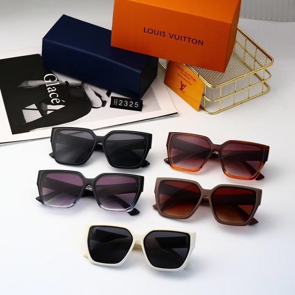 Женские солнцезащитные очки LV (1324) brown 2527205348 фото