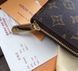 Жіночий гаманець Louis Vuitton (60017) dark brown 2527203763 фото 2