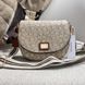 Небольшая женская сумочка на плечо Ck K6071 beige 2527203743 фото 1